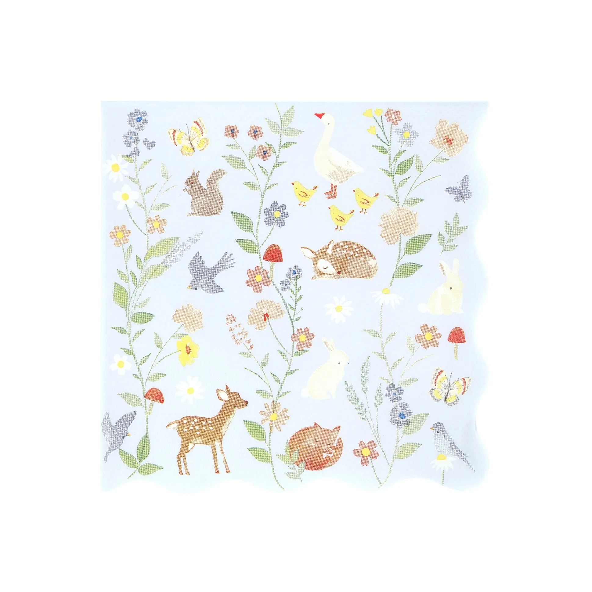 Little Animals Large Napkins (x 16)