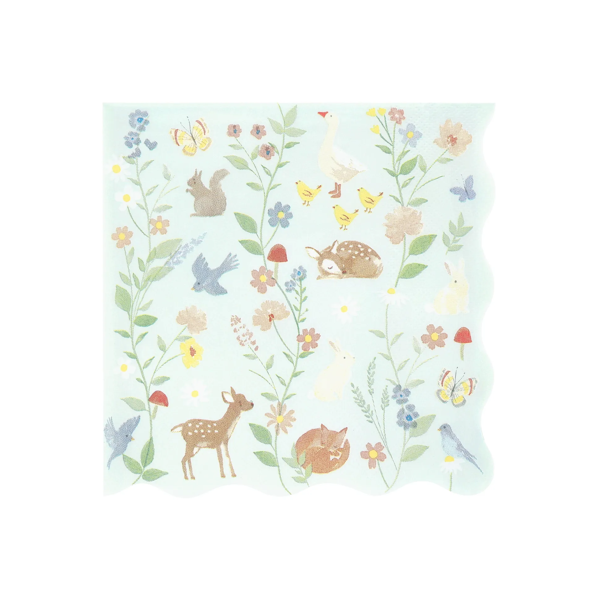 Little Animals Large Napkins (x 16)