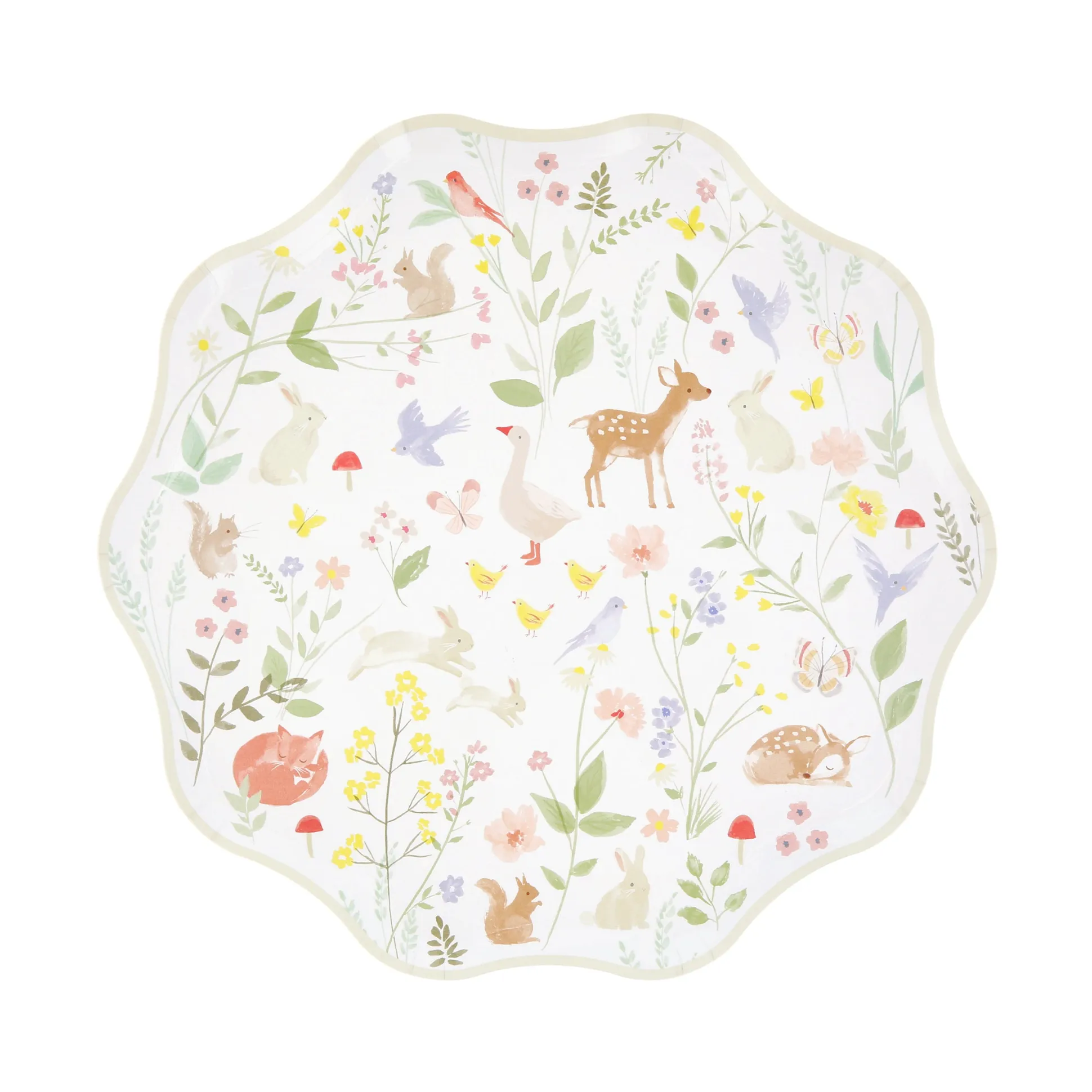 Little Animals Side Plates (x 8)