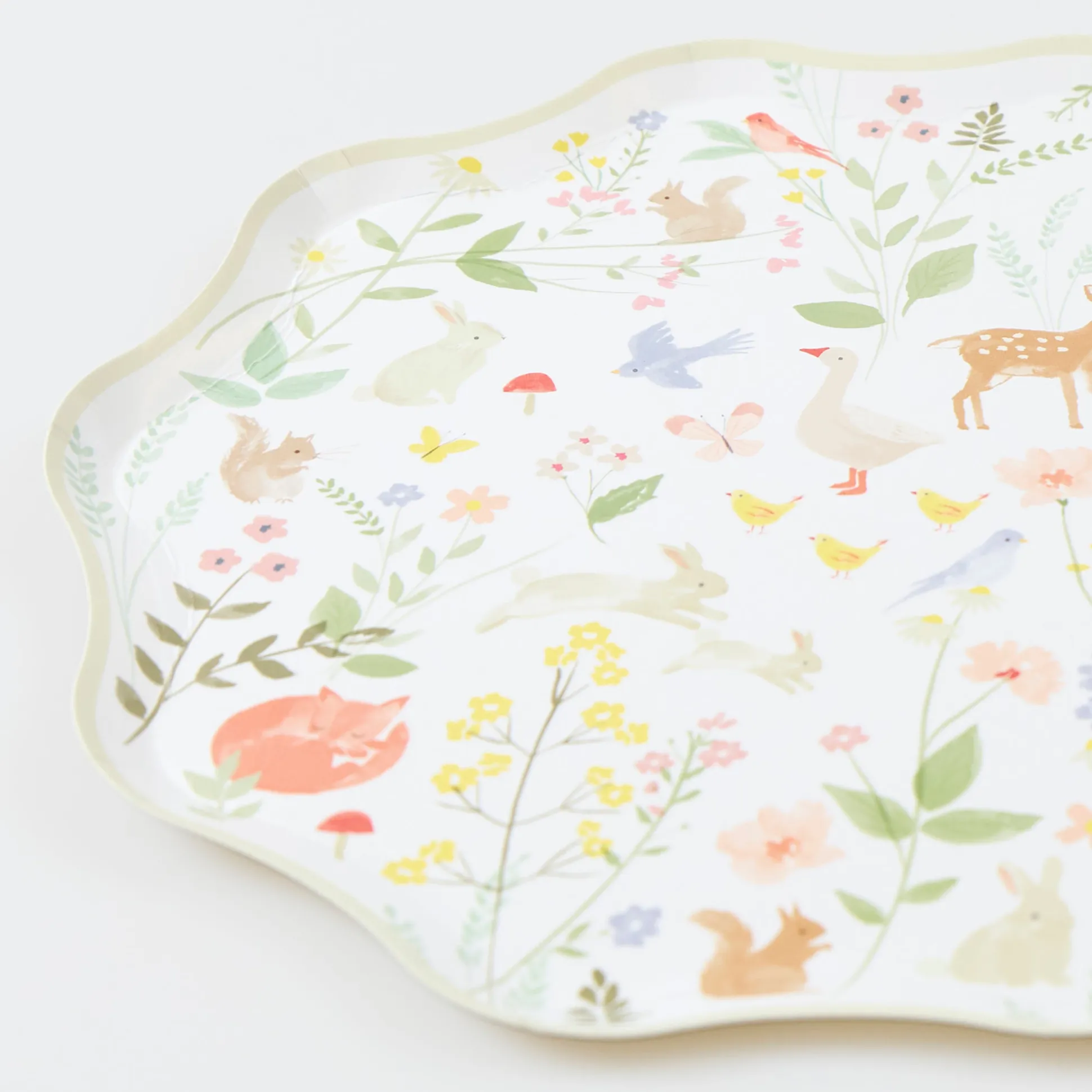 Little Animals Side Plates (x 8)