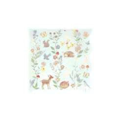 Little Animals Small Napkins (x 16)