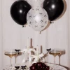 Little Black Bow Pack - 24 latex balloons