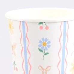 Little Garden Cups (x 8)