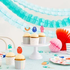Little Monsters Cupcake Decorating Set, Pack of 24