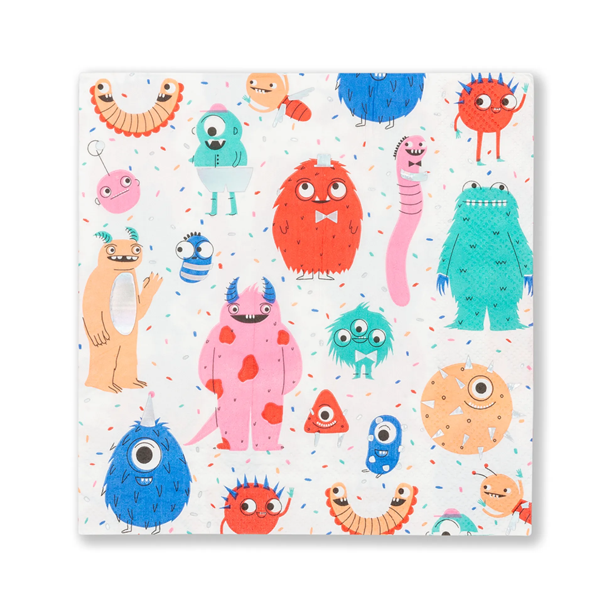 Little Monsters Large Napkins, Pack of 16
