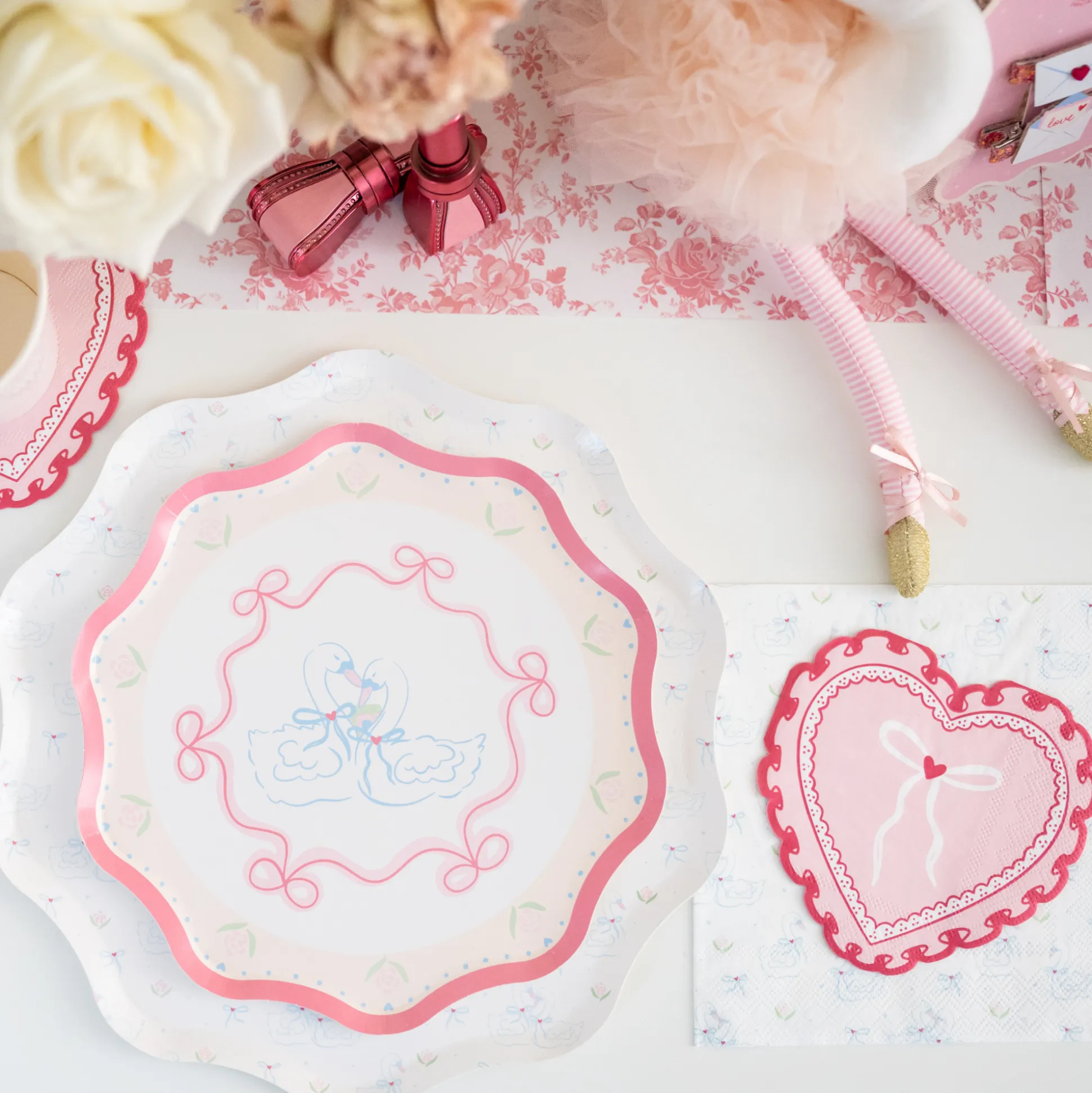 Love Birds Petite Napkins