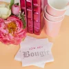 Low Key Bougie Witty Cocktail Napkins, Pack of 20