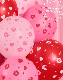 Lucky in Love Balloon Pack - 24 latex balloons