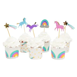 Magical Unicorn Cupcake Decorating Set, Pack of 24