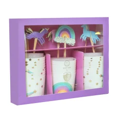 Magical Unicorn Cupcake Decorating Set, Pack of 24