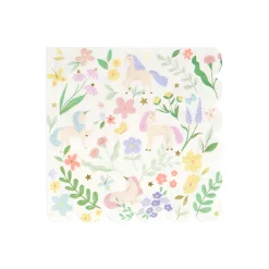 Meadow Unicorns Large Napkins, Set of 16