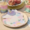 Meadow Unicorns Shaped Plates, Set of 8
