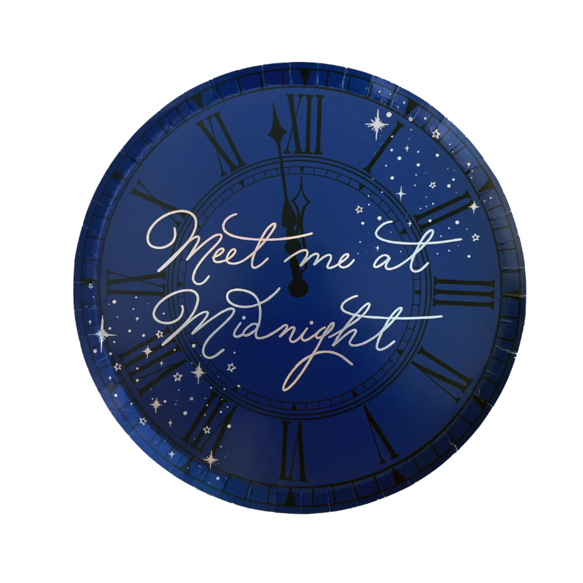 Meet Me At Midnight Dessert Plates, Pack of 8