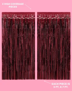 Merlot Curtain - set of 2 curtains