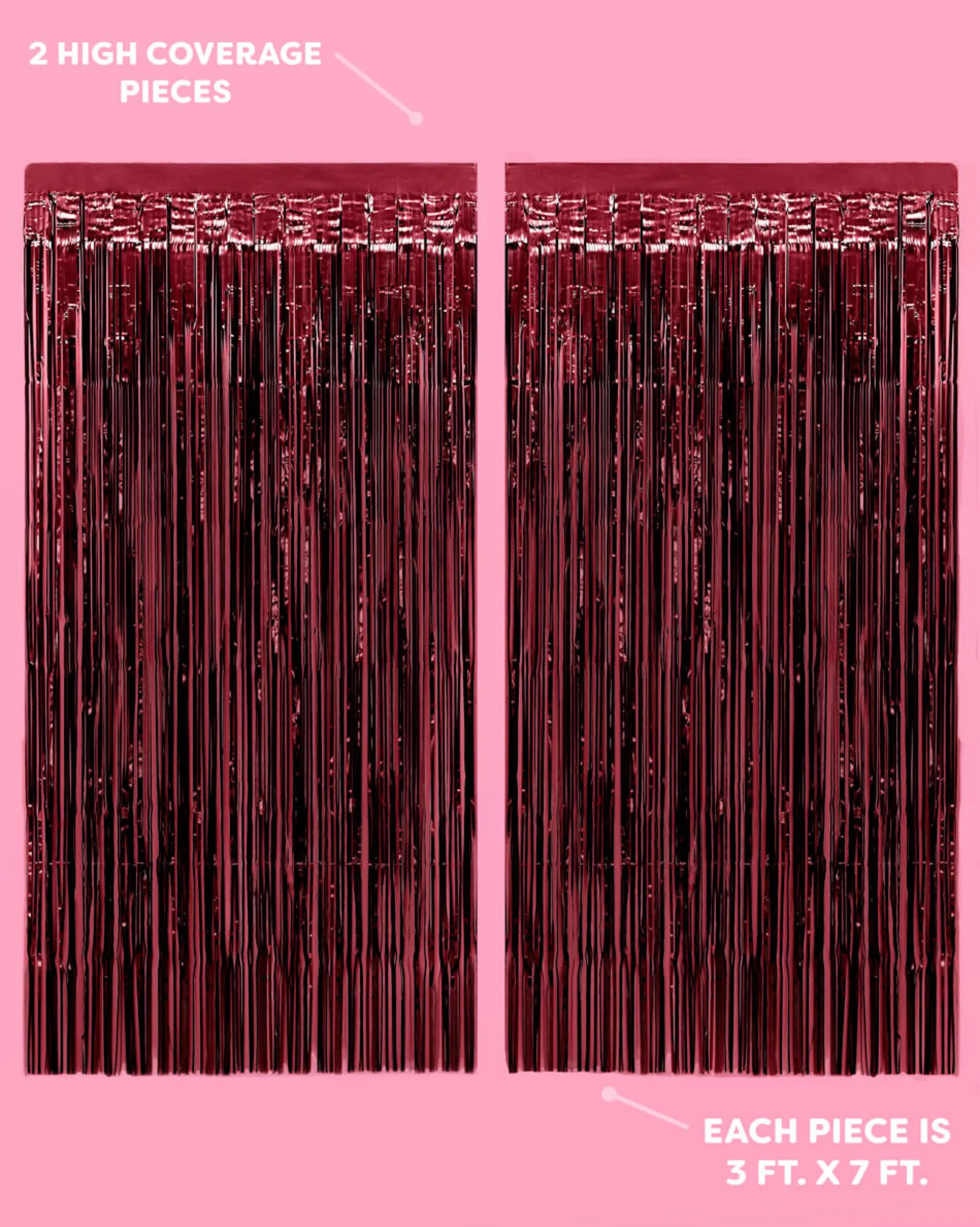 Merlot Curtain - set of 2 curtains