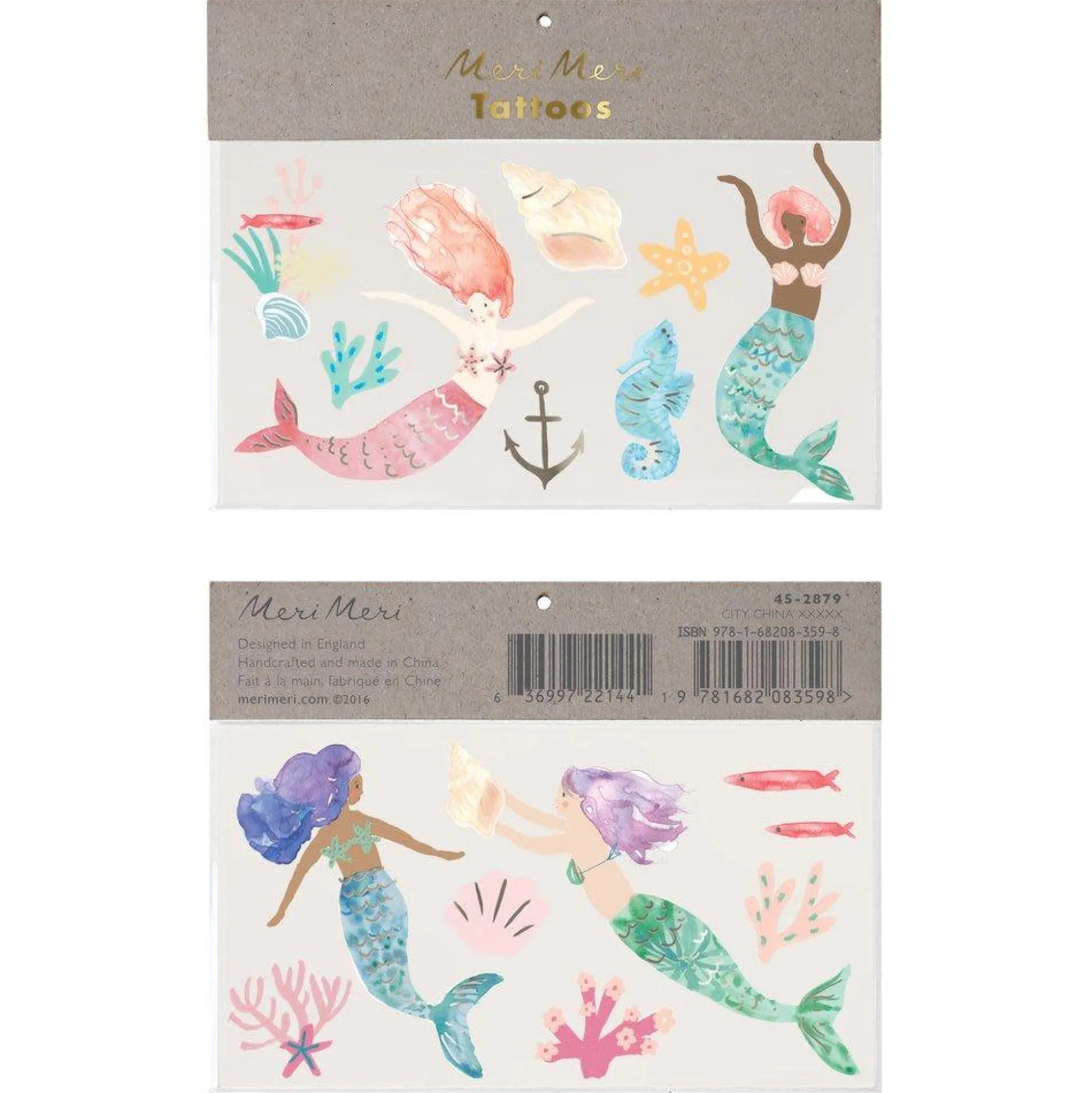 Mermaid Large Tattoos