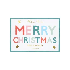 Merry Christmas Mini Matchbox Garlands