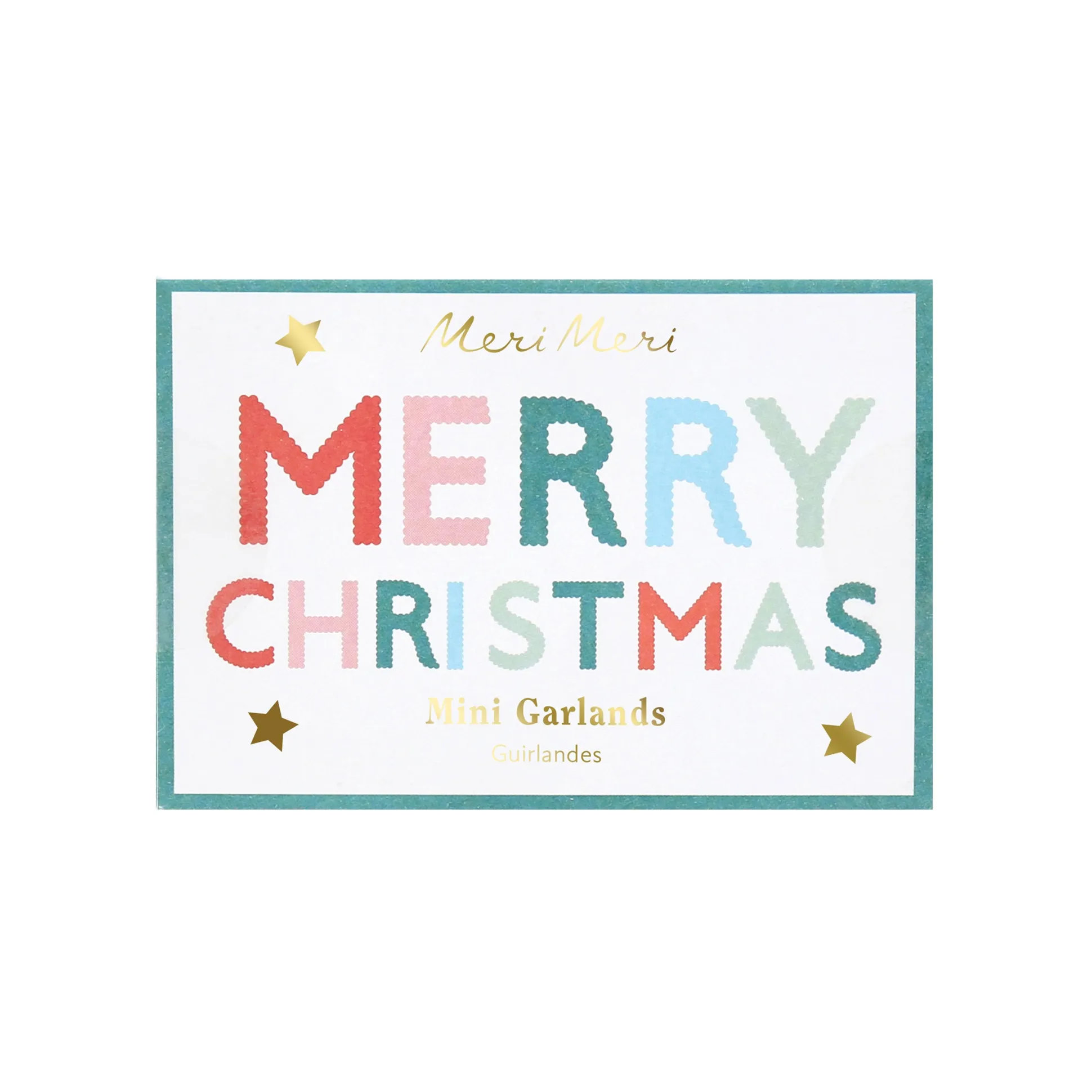 Merry Christmas Mini Matchbox Garlands
