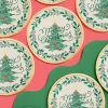 Merry Christmas Plates - 25 foil paper plates