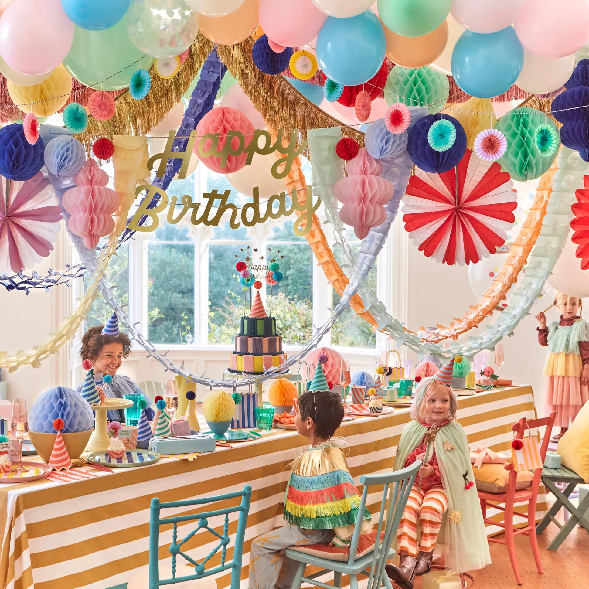 Mini Fan Garland