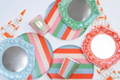 Mirror Mirror and Striped Princess Cups, Pack of 12