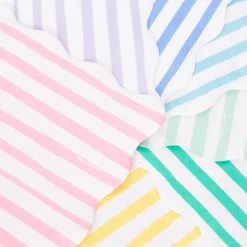 Mixed Stripe Small Napkins, Pack of 16