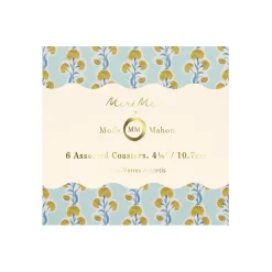 Molly Mahon x Meri Meri Coasters, Pack of 6