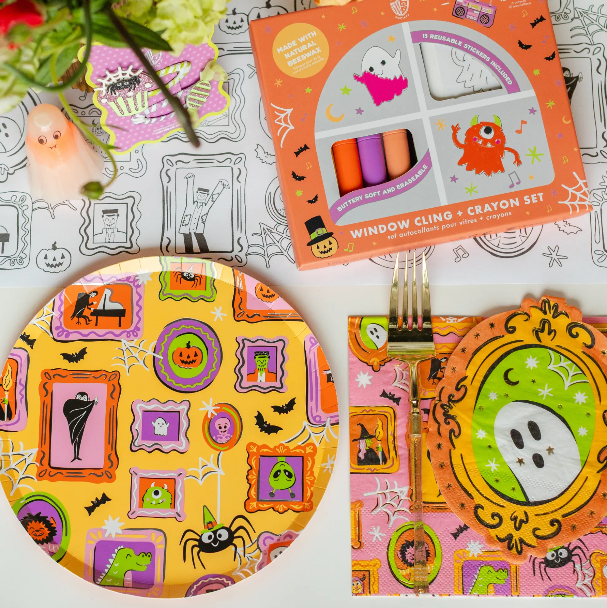 Monster Mash Small Plates, Set of 8