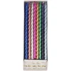 Multi Metallic Twisted Candles