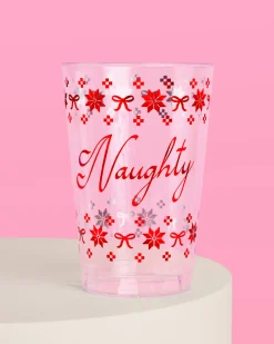 Naughty + Nice Cups - 30 plastic cups