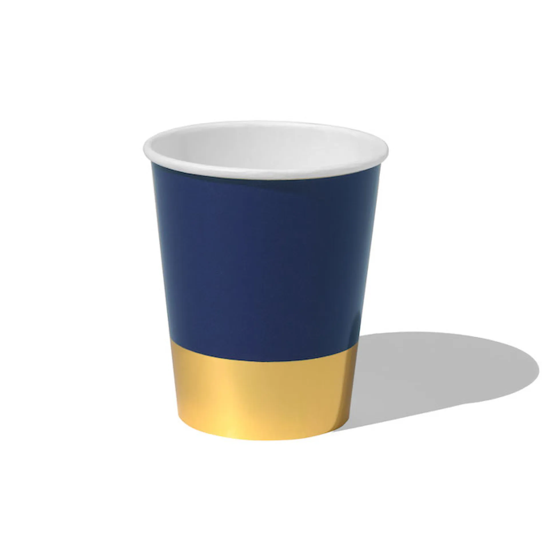 Navy and Gold Dip Cups (10 per pack)