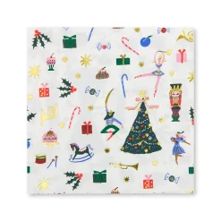 Nutcracker Large Napkins, Pack of 16