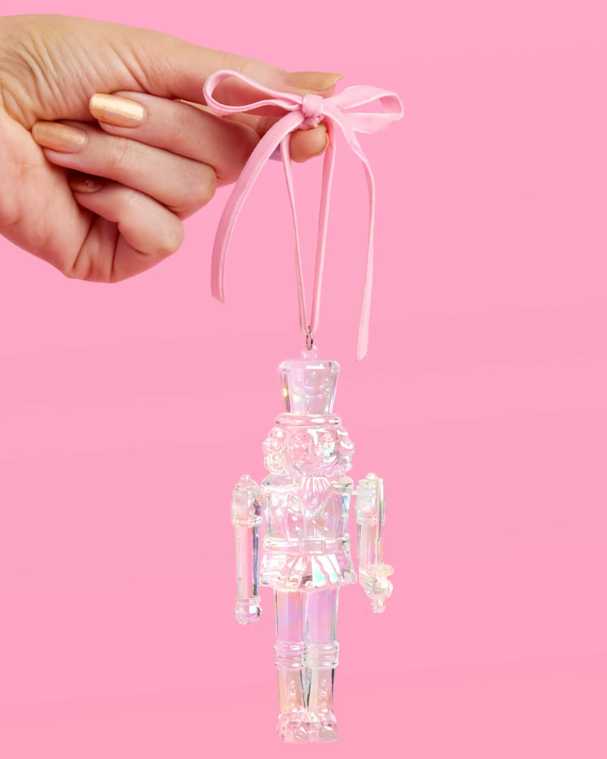 Nutcracker Ornament - iridescent ornament