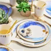 Ocean Watercolor Small Plates, 10 per pack