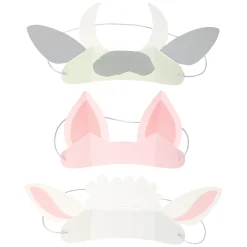 On The Farm Animal Ears, Pack of 8