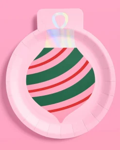 Ornament Plates - 24 paper plates