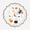 Ornate Edge Halloween Side Plates (x 8)