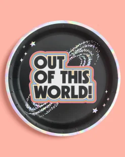 Out of This World Plates - 24 paper plates