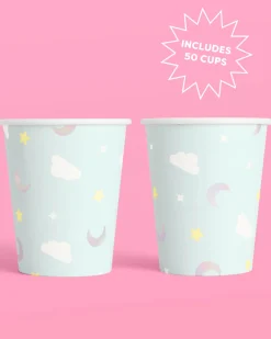 Over the Moon Cups - 50 paper cups