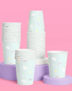 Over the Moon Cups - 50 paper cups