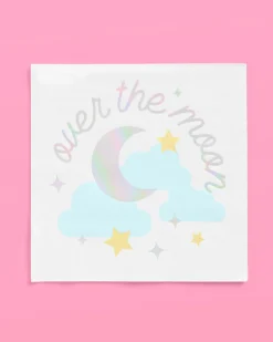 Over the Moon Napkins - 50 paper napkins