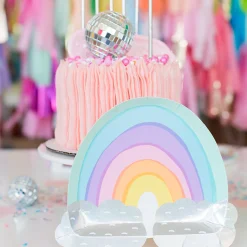 Over the Rainbow Large Plates, Pack of 8