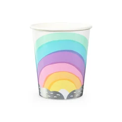 Over the Rainbow 9 oz Cups, Pack of 8