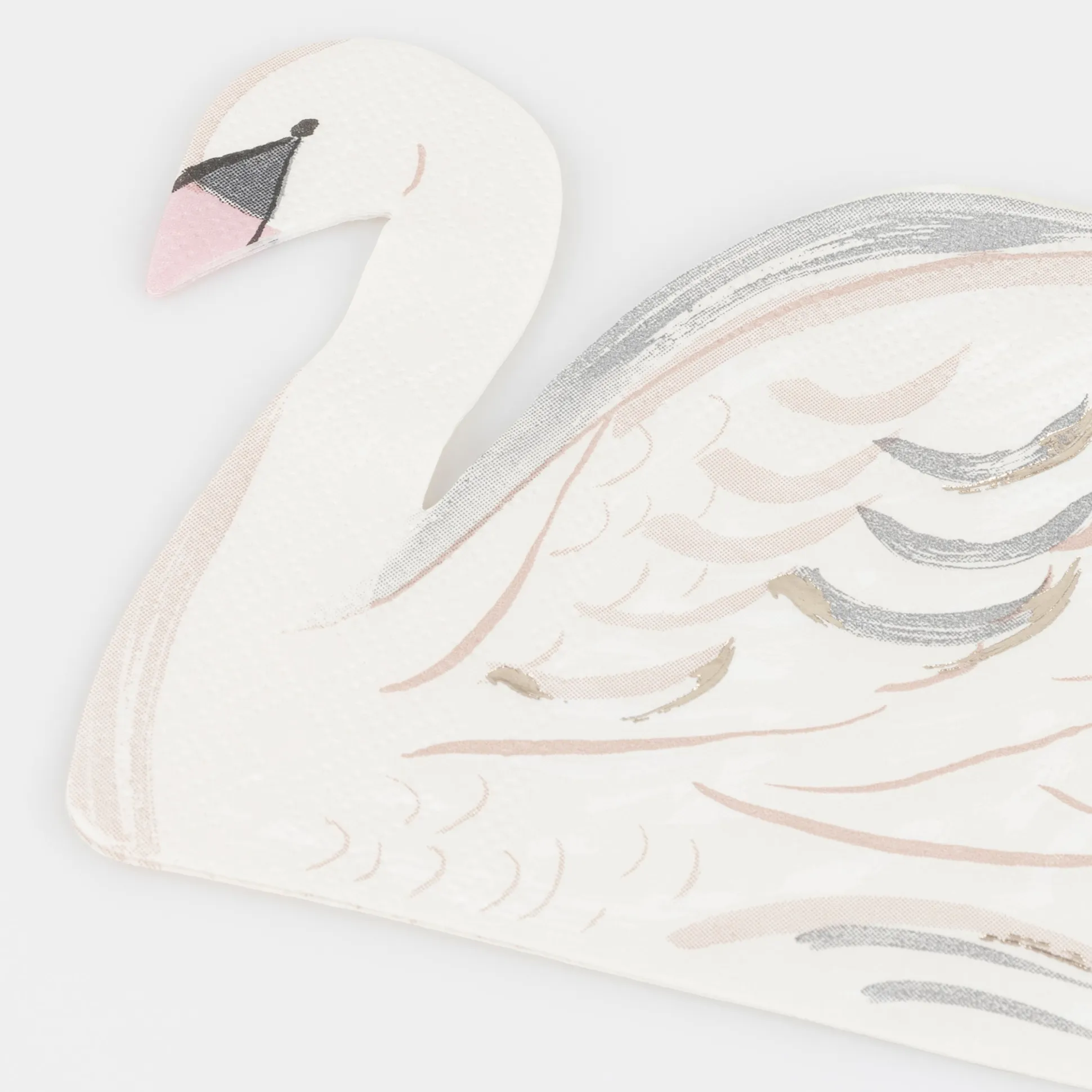 Painted Swan Napkins, Pack of 16