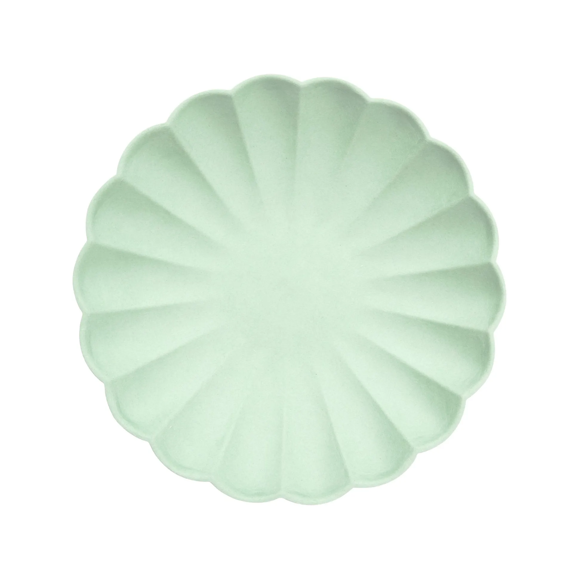 Pale Mint Simply Compostable Small Plates, Pack of 8