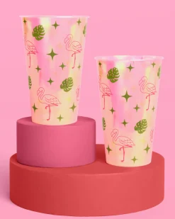 Palm Royale Cups - 16 plastic cups