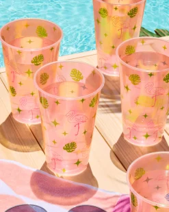 Palm Royale Cups - 16 plastic cups