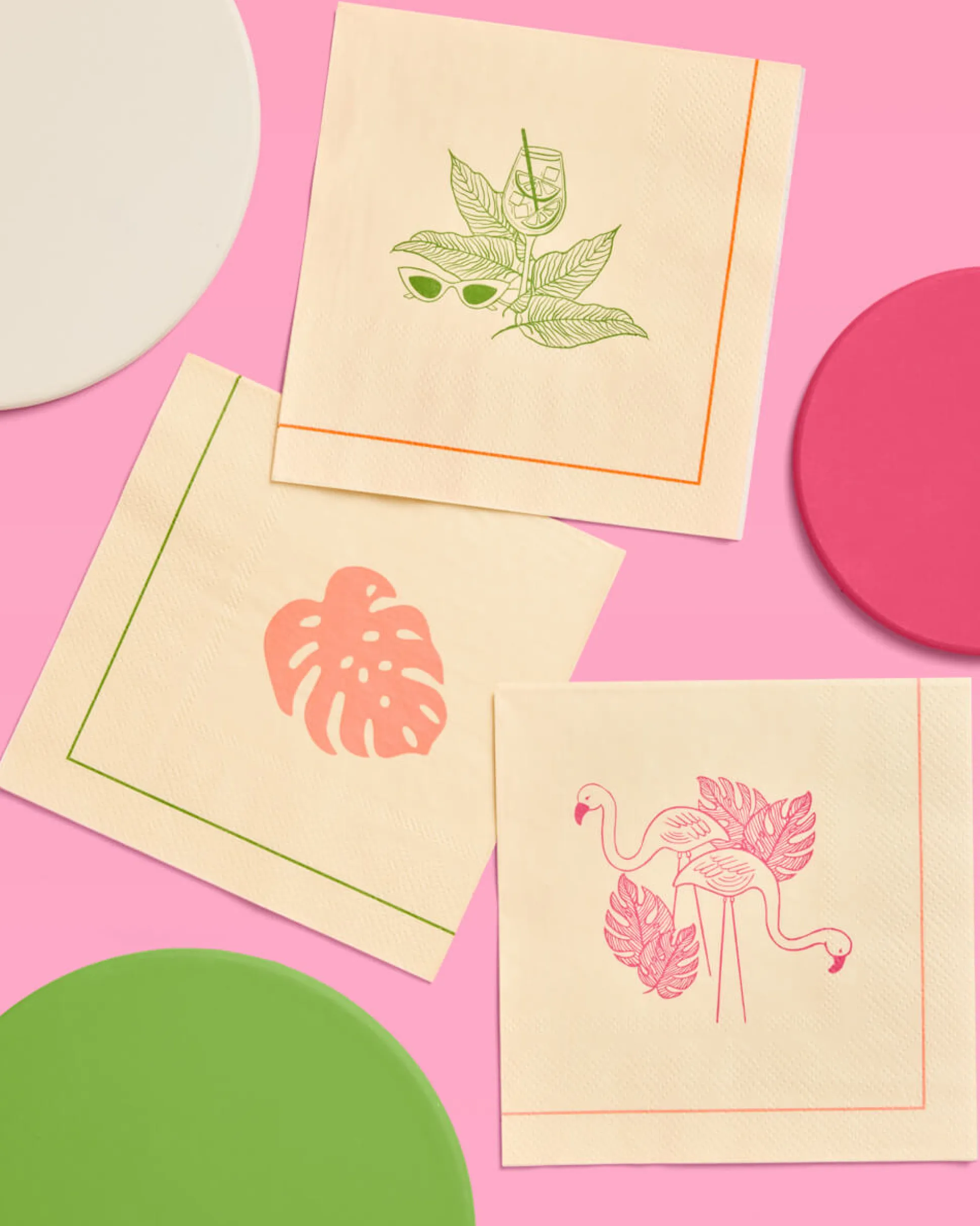 Palm Royale Napkins - 24 paper napkins