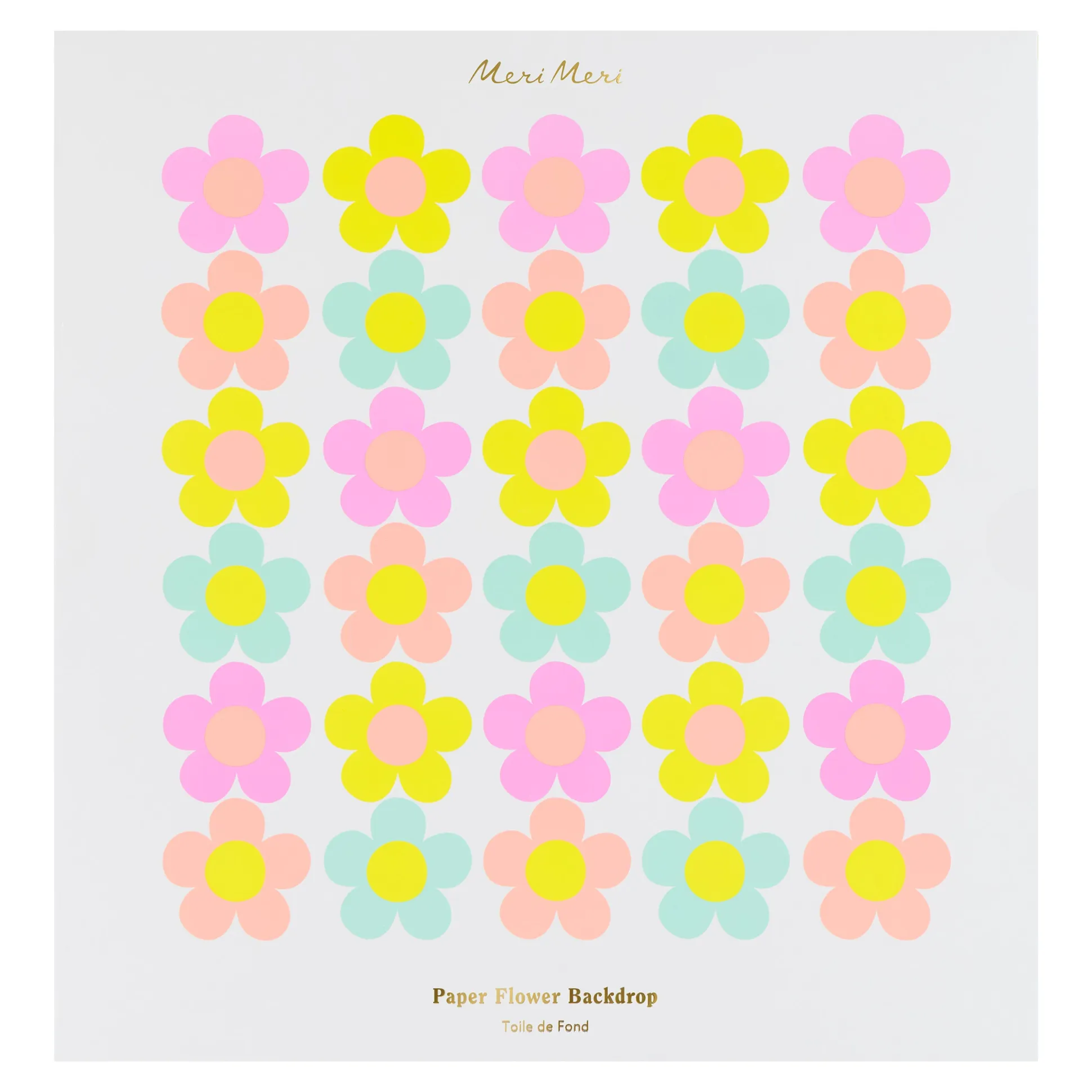 Paper Flower Backdrop