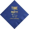 Party Unicorn Personalized Napkin, Gold Foil